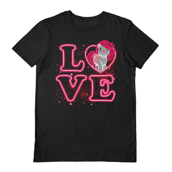 My Little Pony (Love) Black T-Shirt for wholesale by Pyramid International