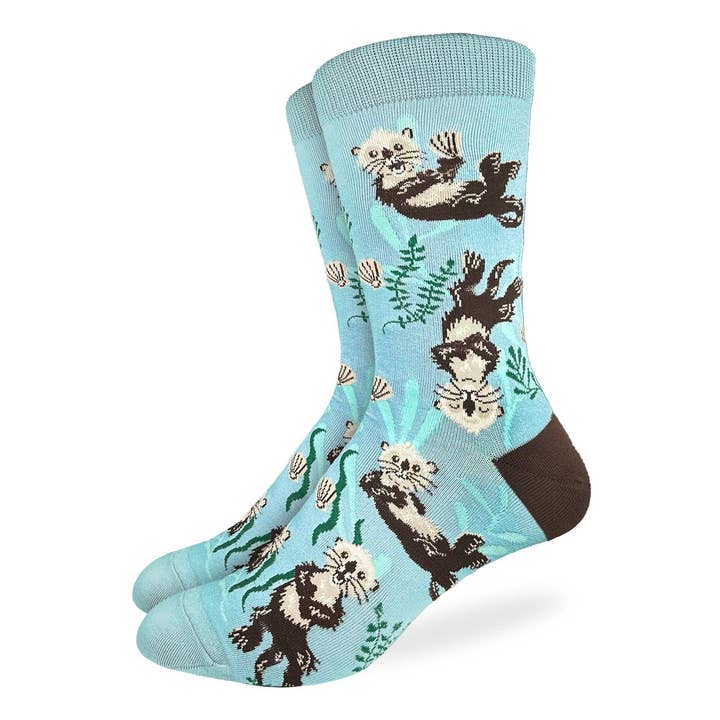 Men's Sea Otter Socks for wholesale by Good Luck Sock