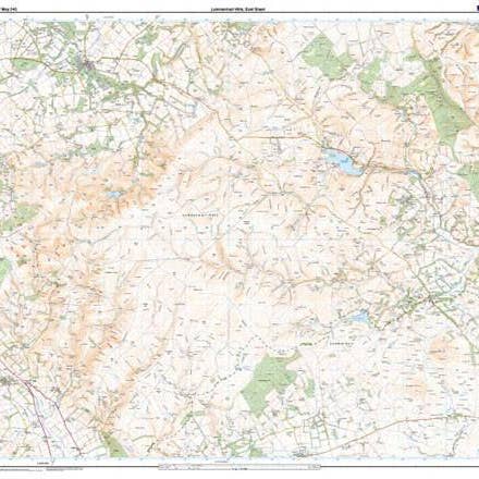 Lammermuir Hills Explorer Kort - Ordnance Survey for engroshandel hos Map Marketing Limited