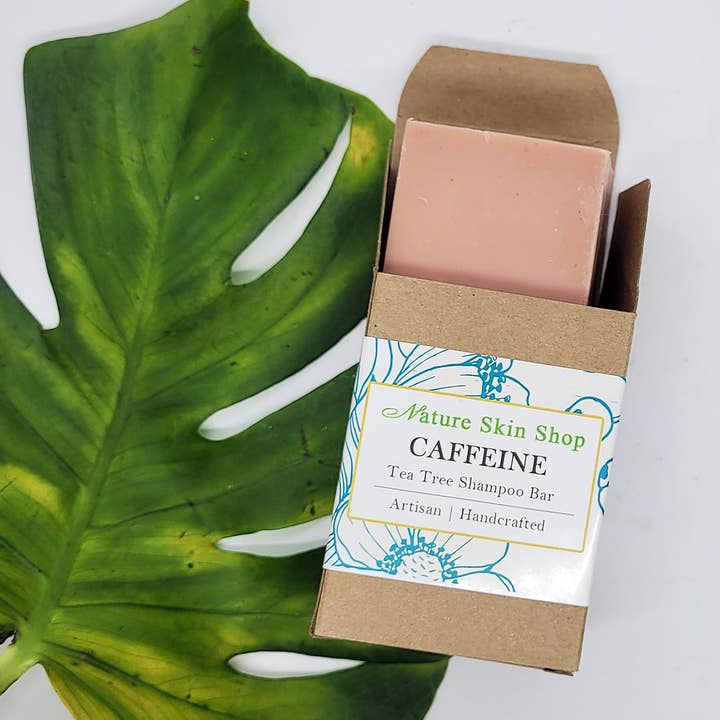 Nature Skin Shop LLC – wholesale Schampopuck/Schampo i fast form – Koffein Håravfall Organisk Shampoo Bar Med Tea Tree Oil