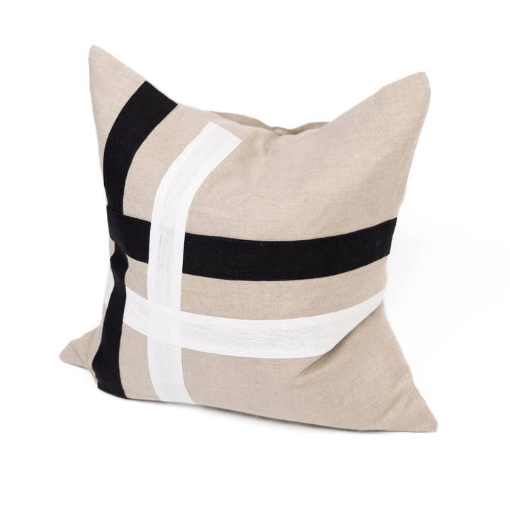 BHD HOME - Wholesale Chair cushion - The Burleigh Natural Lounge Cushion 55 x 55cm2