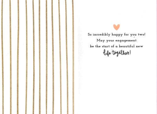 DICKENS INC. - Wholesale Engagement Card - Wedding Engagement| AGTC | SM | SWD06871880S1