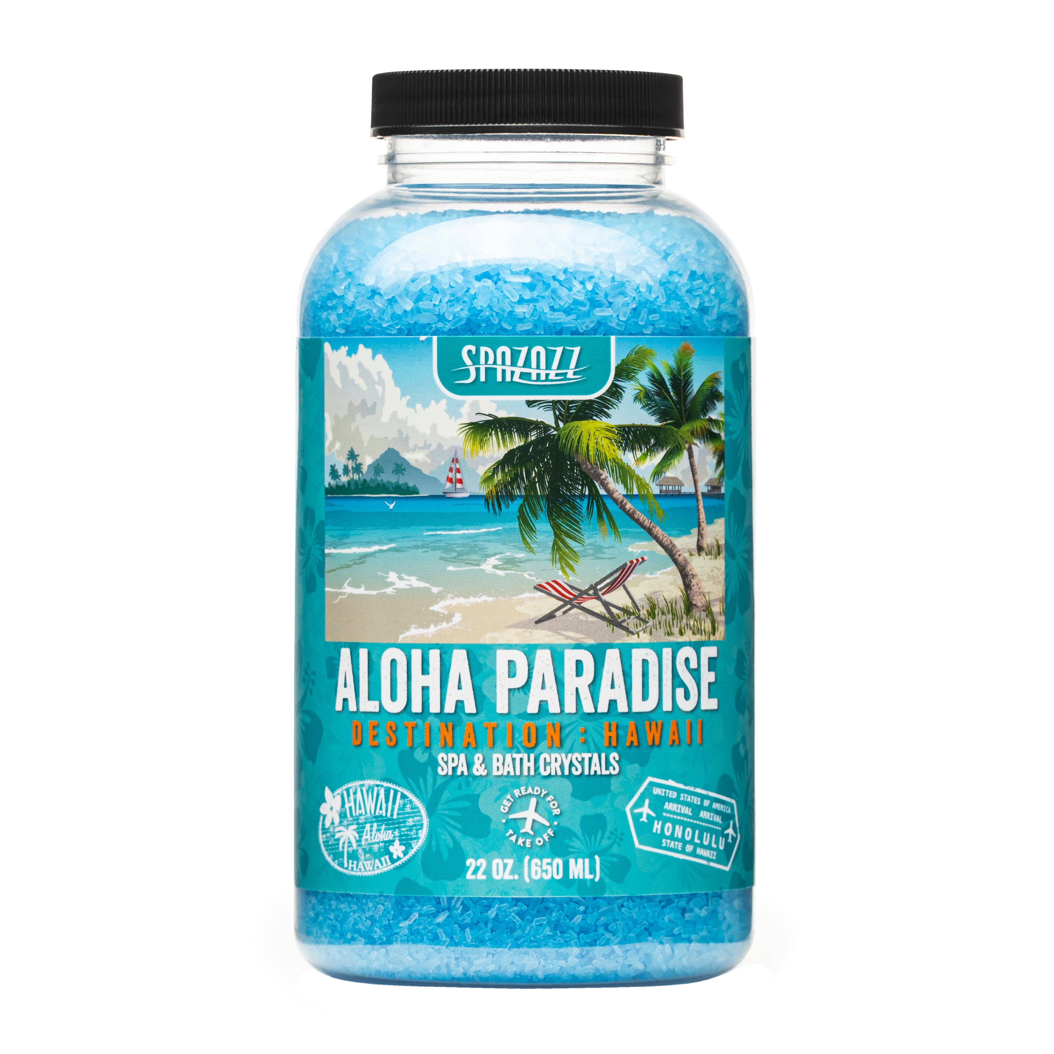 Spazazz - Wholesale Bath Salts - Aloha Paradise - Hawaii1