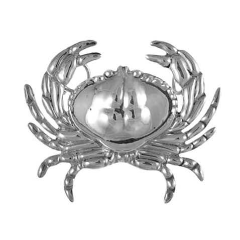 Petite épingle/pendentif en forme de crabe bleu pour la vente par G2 Silver