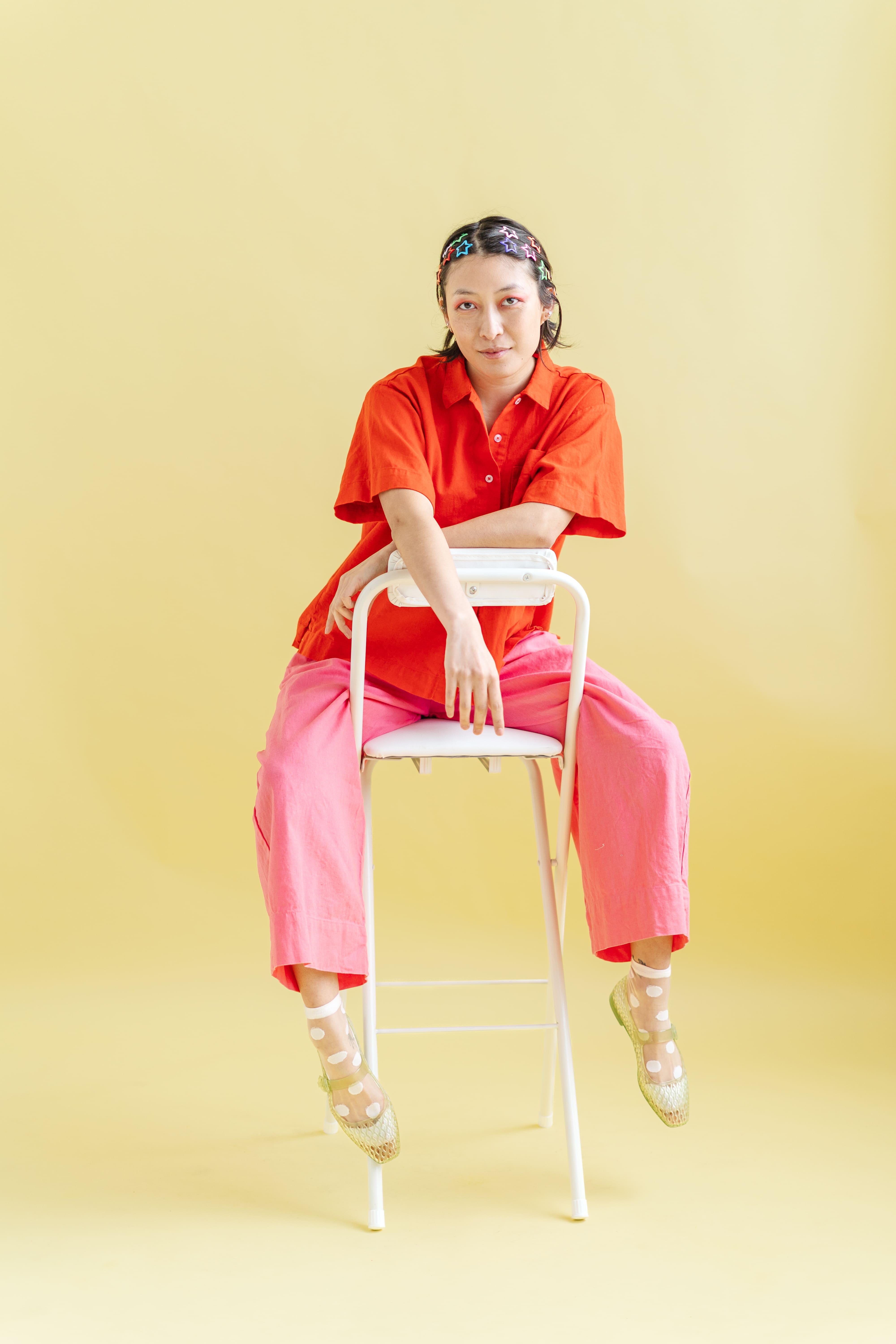 Nettle Studios - Wholesale Pants - Women's - Size Inclusive Plus Size Wide Leg Pant Bubblegum Pink Linen6