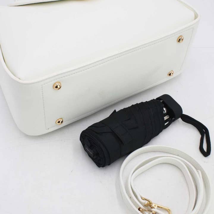 Tom&Eva (F.D.M diffusion) - Vente Sac à main avec poignée sur le dessus – femme - Sac à Main Fermoir Boucle de Fer à Cheval-691321