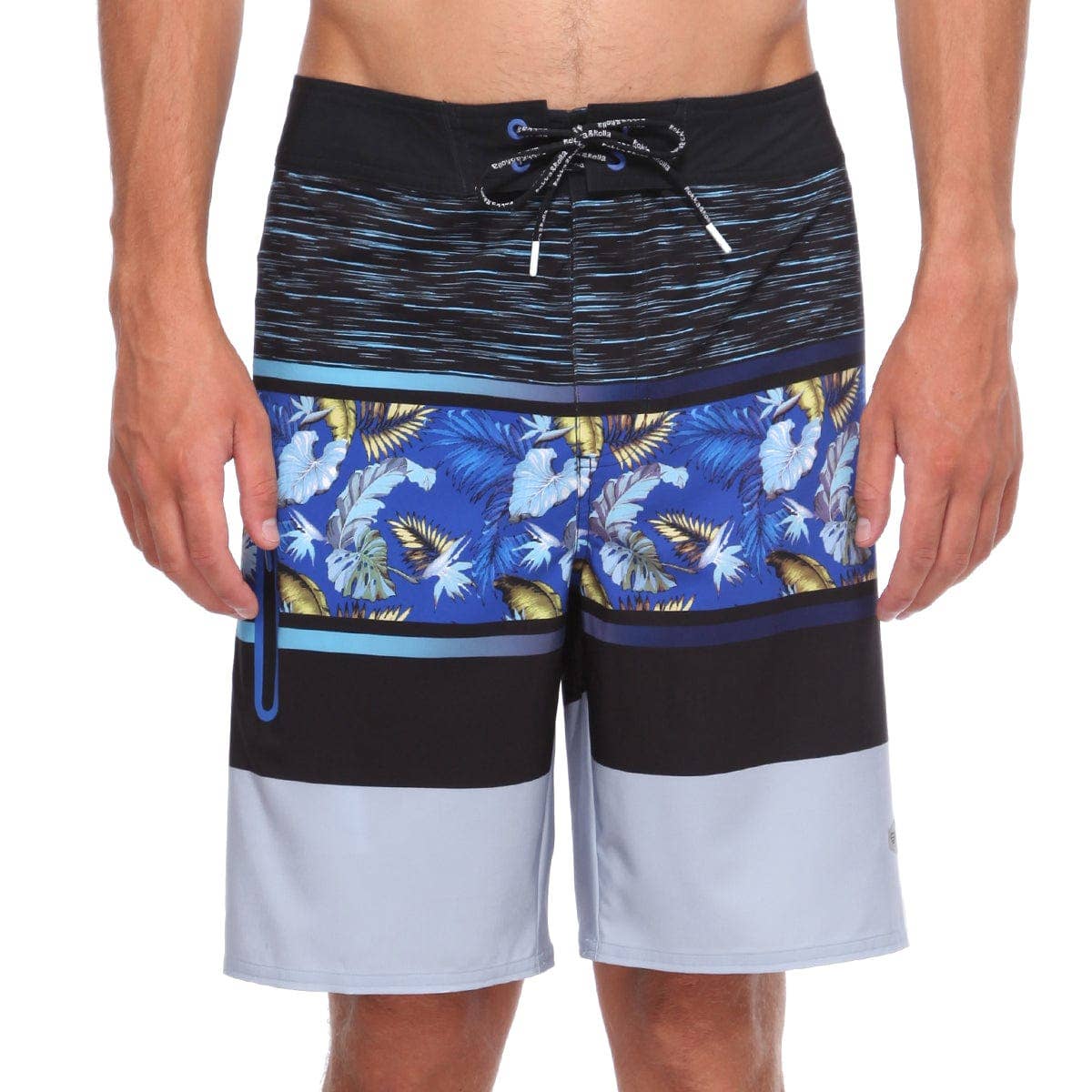 Rokka & Rolla - Wholesale Swim Shorts - Men's - Men's 9" 4-Way Stretch Board Swim Shorts Swimwear31