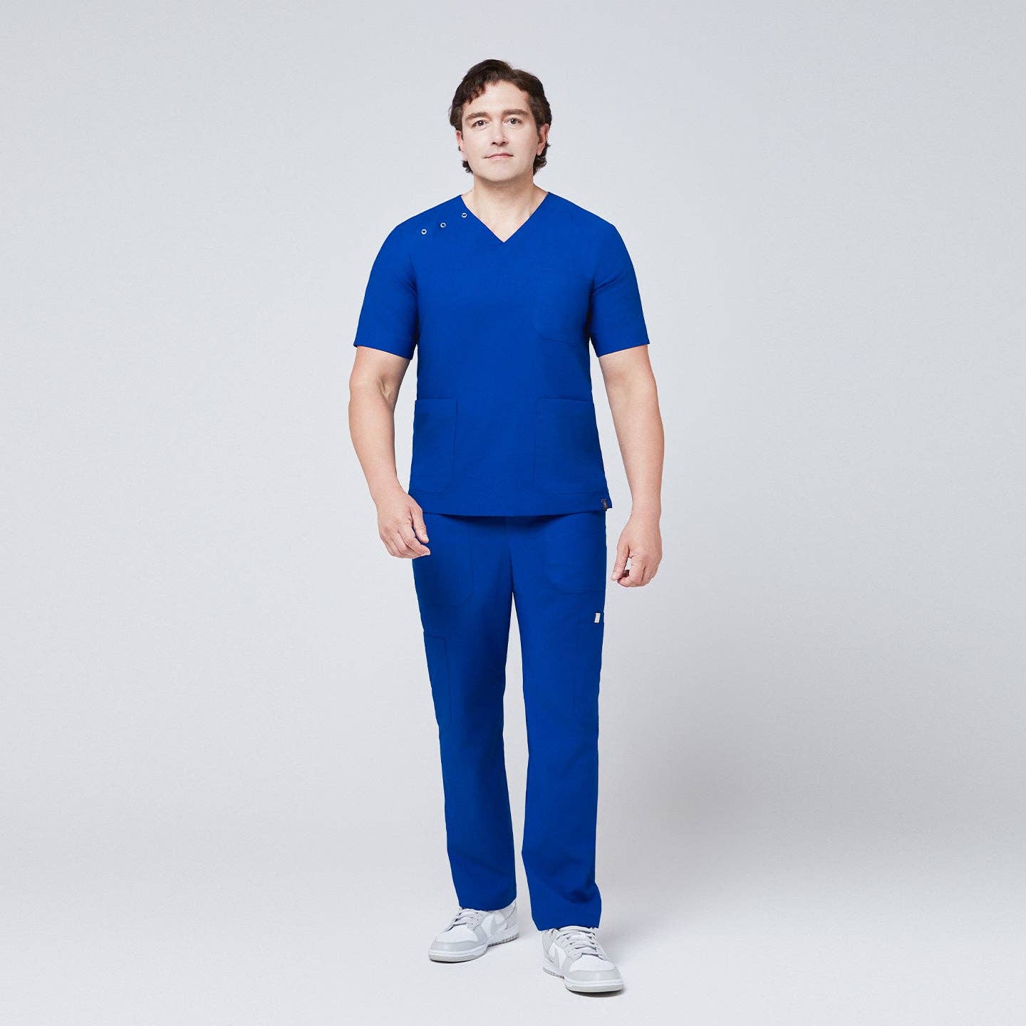 ZENIR - Vendita all'ingrosso Divisa sanitaria - Uomo - Zenir | Scrub Top con spalline a M con bottoni19