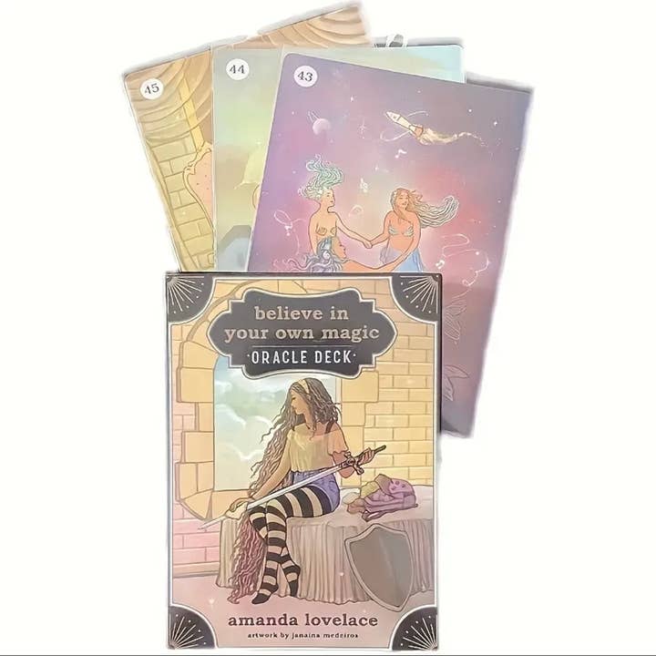 WHOLIFECO – Cartas de tarô por atacado – Acredite na Sua Própria Magia Baralho Oráculo