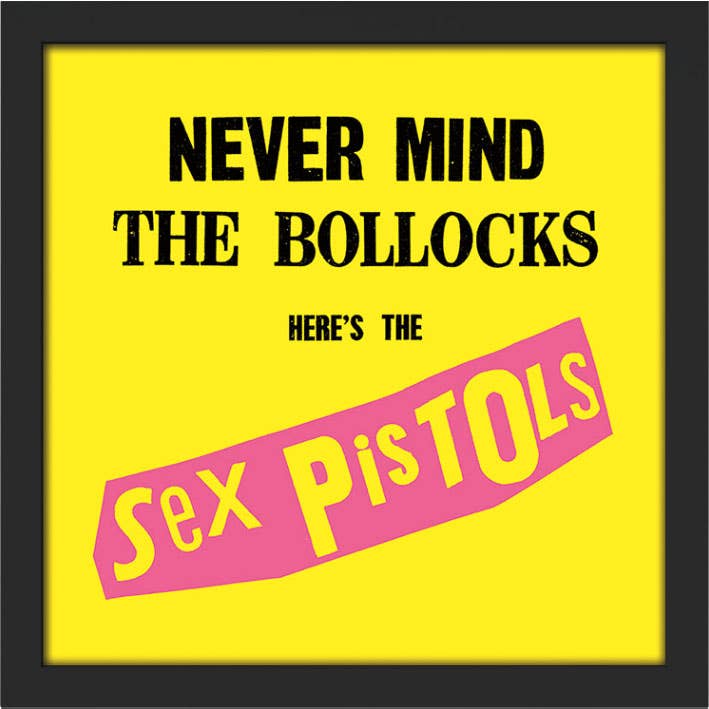 Sex Pistols (Never Mind the Bollocks) Album Cover for wholesale by The Art Group