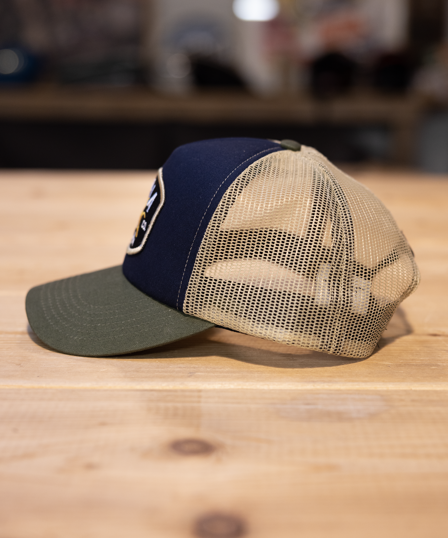 Maria Riding Company – boné - Unissexo por atacado – Boné trucker Flying Panther3