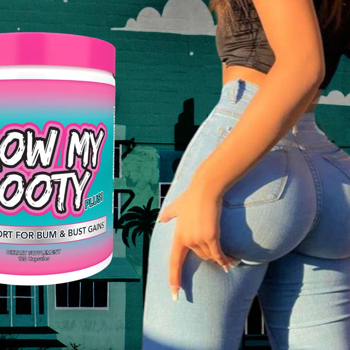Spazmatic Supplements - Vente Supplément oral/vitamine - Pilules pour améliorer le butin Grow My Booty Plus - Mega Booty4