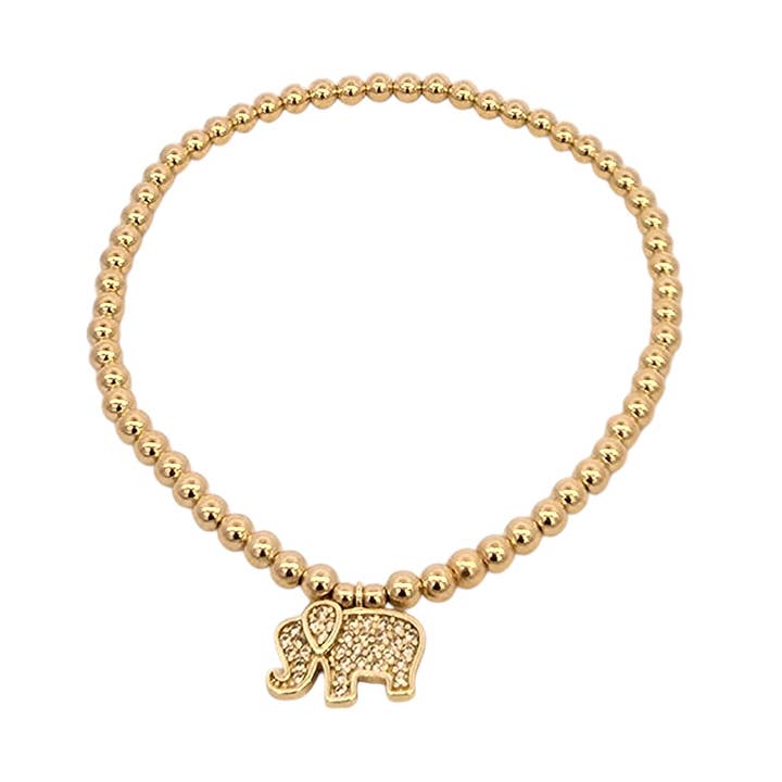 Elephant Charm Bracelet for wholesale by Bozkurt Jewelry