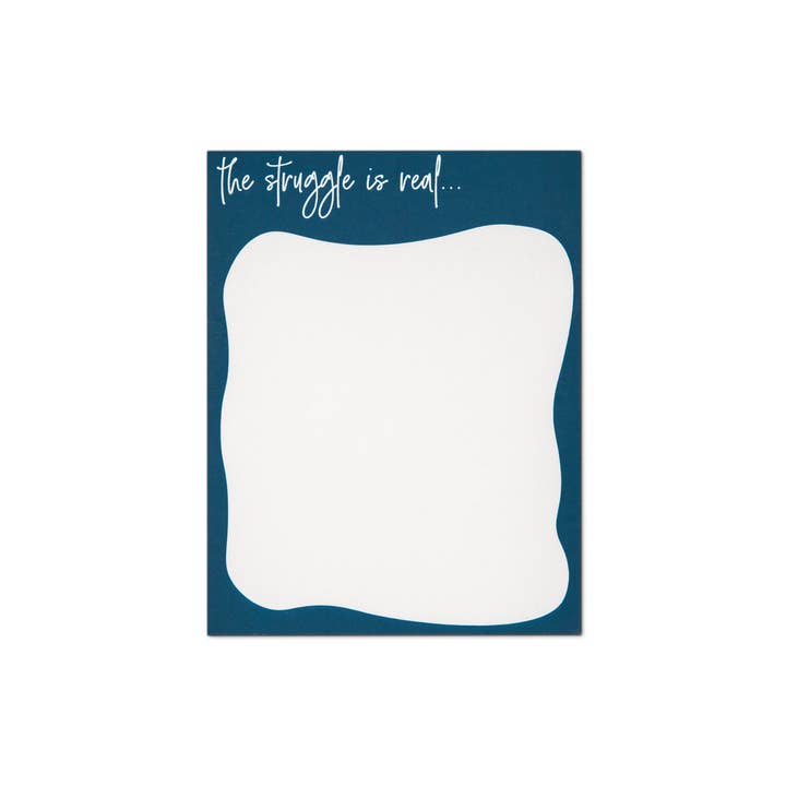 The Struggle is Real Notepad for wholesale by The Crafter Way
