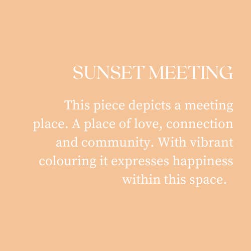 erin.k creative studio - Wholesale Dangle earrings - KOORIE TALES - Sunset Meeting double oval earrings1