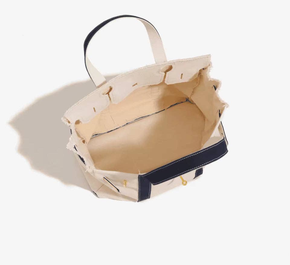 Pink Pineapple - Wholesale Tote Bag - Women's - The Classic BEAN Boat Tote - with a twist.  4 Colors4