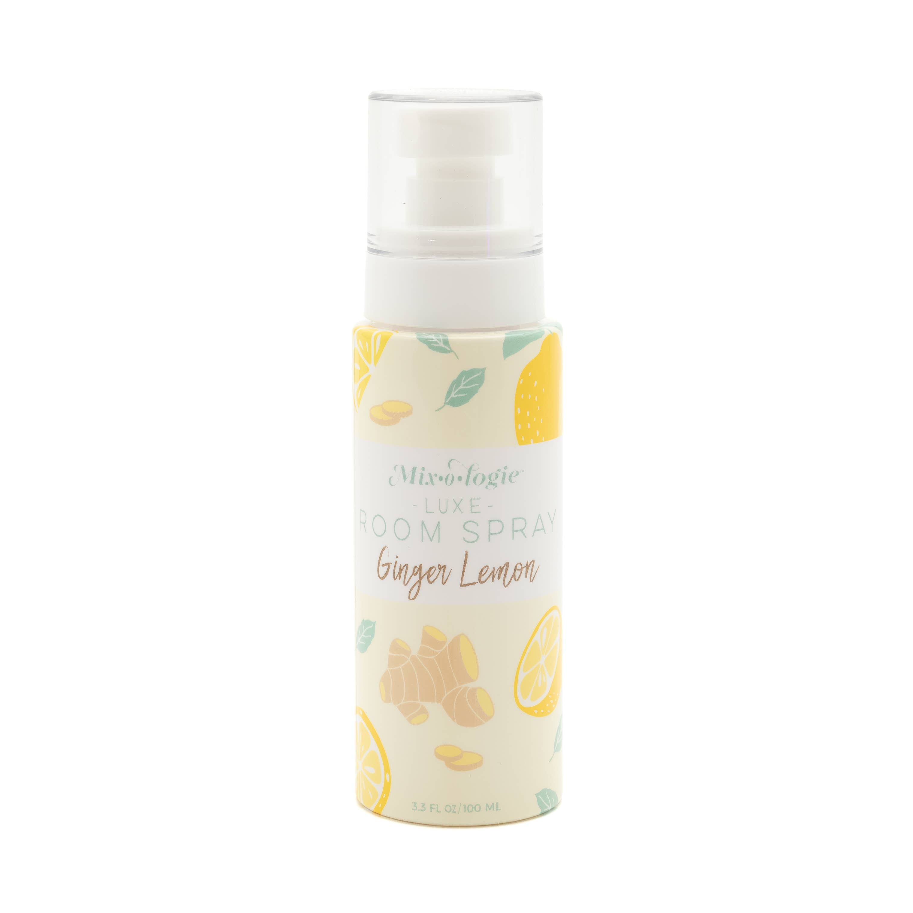 Mixologie - Wholesale Room & Linen Spray - Ginger Lemon | Luxe Room Spray (100 mL)