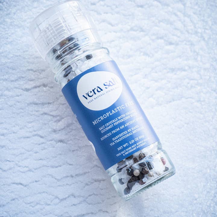 Vera Salt - Wholesale Salt & Pepper Mix - Spring Salt & Pepper - Ceramic Grinder (80g)4