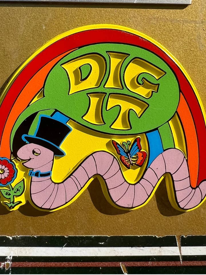 Dig It Gummimagnet für den Großhandel von Astral Weekend