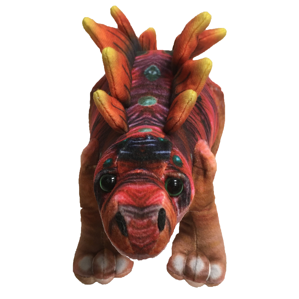 Texas Toy Distribution – wholesale Stuffed/plush toy – Kids & baby – Stegosaurus Plush 14" Dinosaur Stuffed Animal1