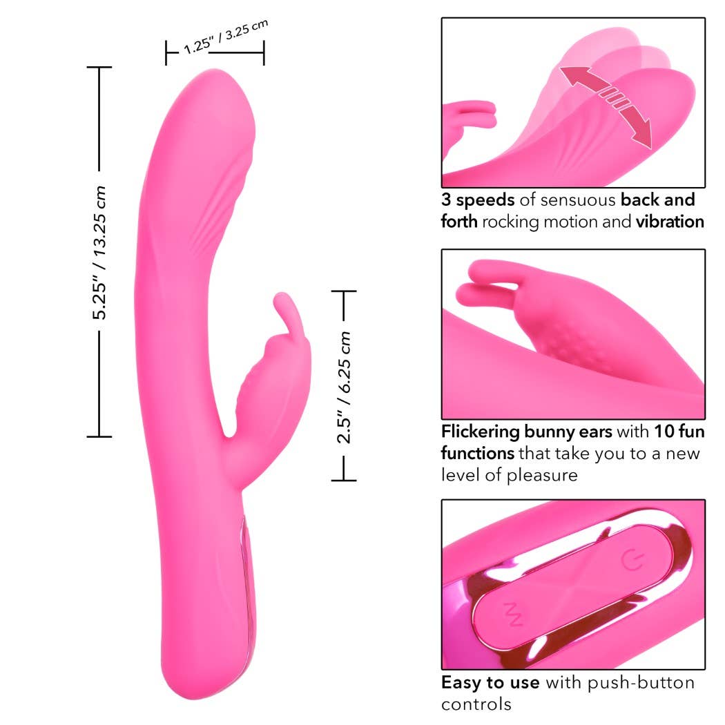CalExotics - Vente Sex toys - Lapin à bascule Jack Rabbit® Elite8