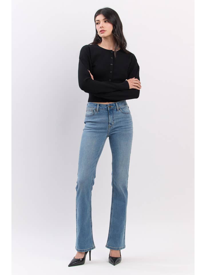 Hämnd Imogen Mid Rise Bootcut Regelbunden - Hämnd för wholesale på Faire