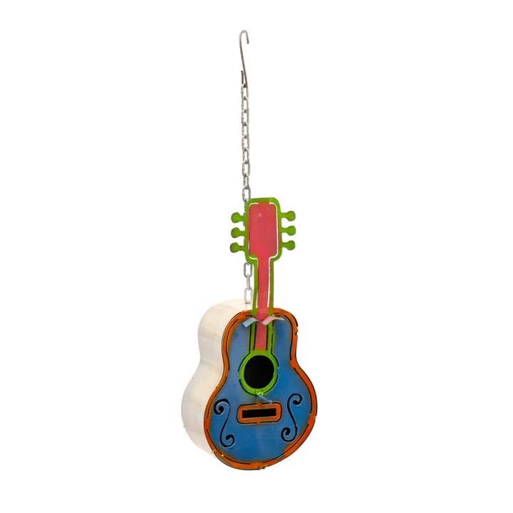 Rustic Arrow - Wholesale Bird House - Hanging Guitar Birdhouse