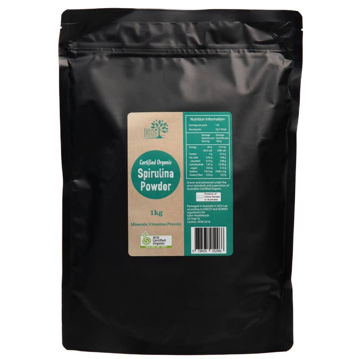 Eden Healthfoods - Wholesale Protein/Superfood Powder - Certified Organic Spirulina