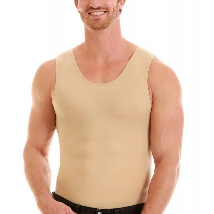 InstantFigure - Wholesale Shirt - Men's - Insta Slim I.S.Pro USA Big & Tall Compression Muscle Tank MS0001BT6
