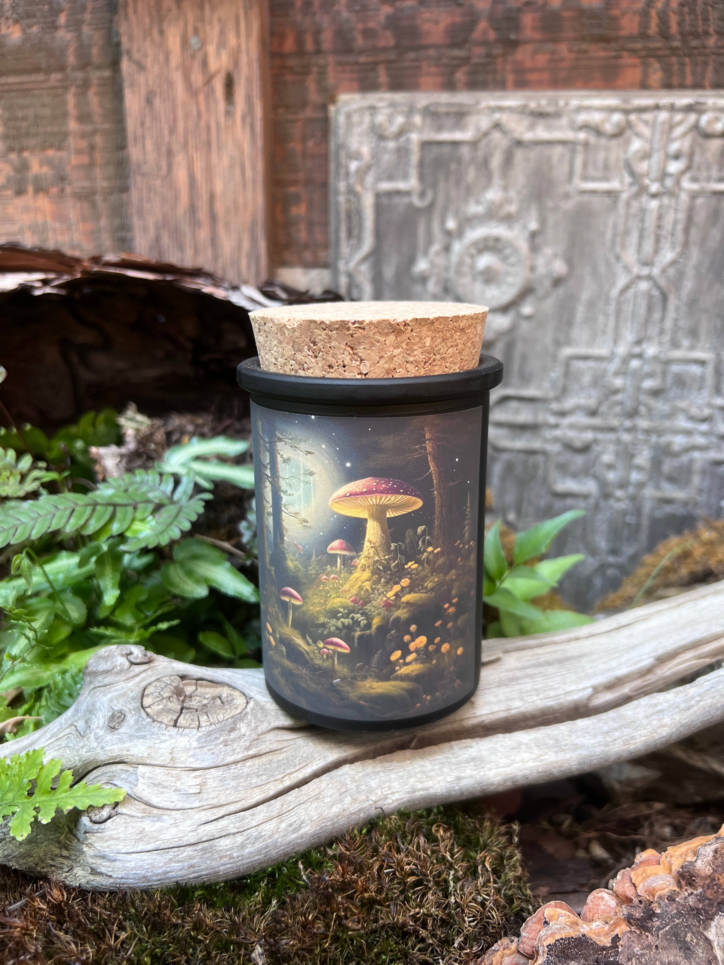 Montana Farmacy – wholesale Jar/filled candle – Fairytale Mushroom & Moss candles set of 4 Fairy Magic V.23