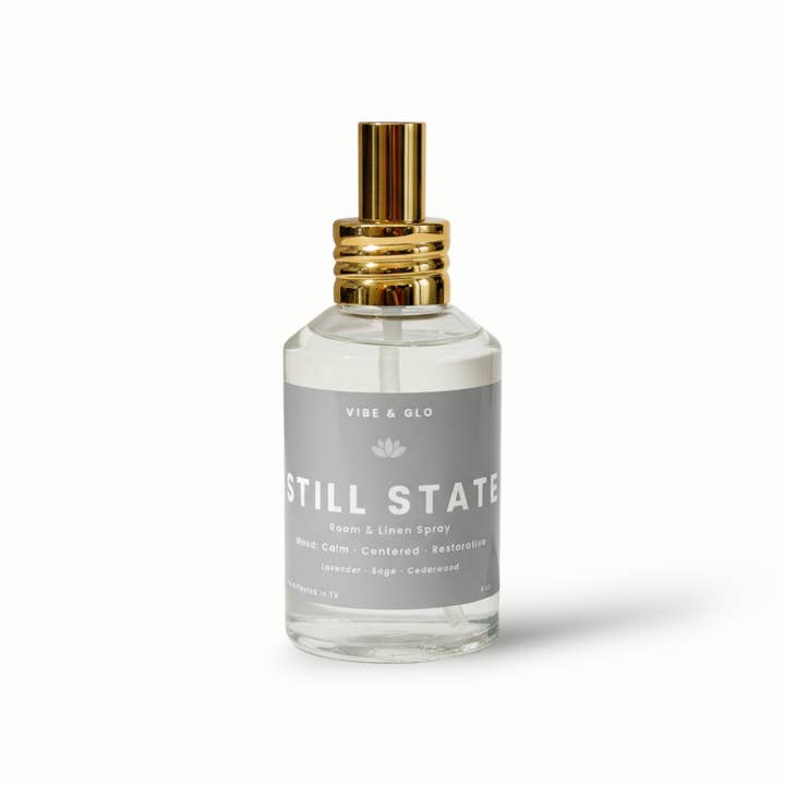 Still State – Lavender Herbal Room & Linen Spray for wholesale by Vibe & Glo Candle Studio