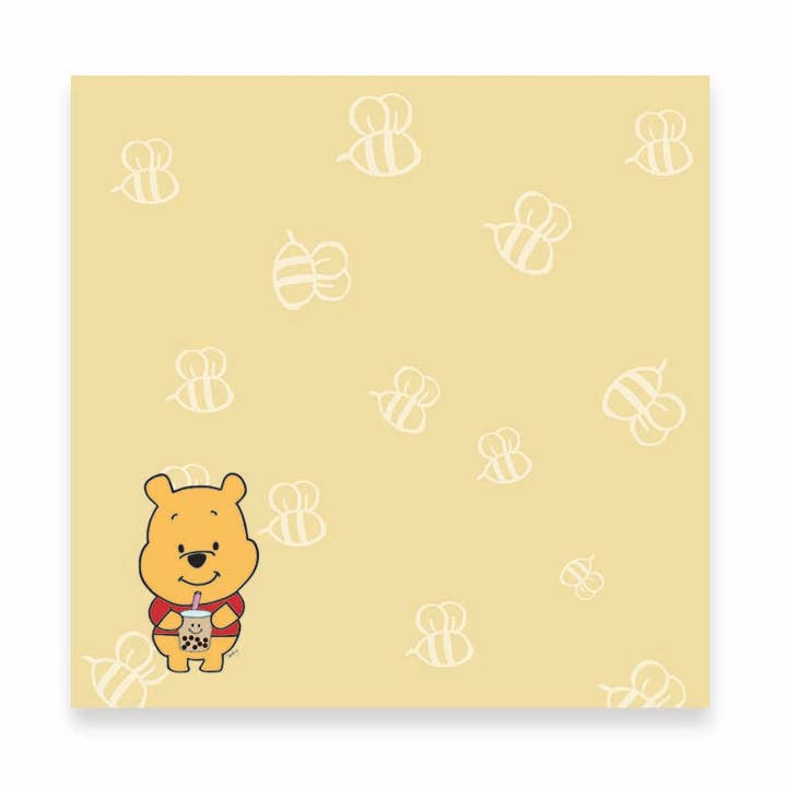 Tomkcy - Wholesale Sticky Notes - Sticky Note- Pooh Bear Boba0