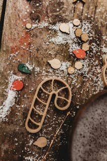 Kinfolk Pantry - Wholesale Toy Set - Kids - Christmas traditional Cutter Set - Eco Playdough Tool6