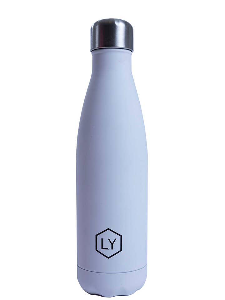 Vattenflaska i vitt, 500 ml för wholesale av We Are Lola Yoga