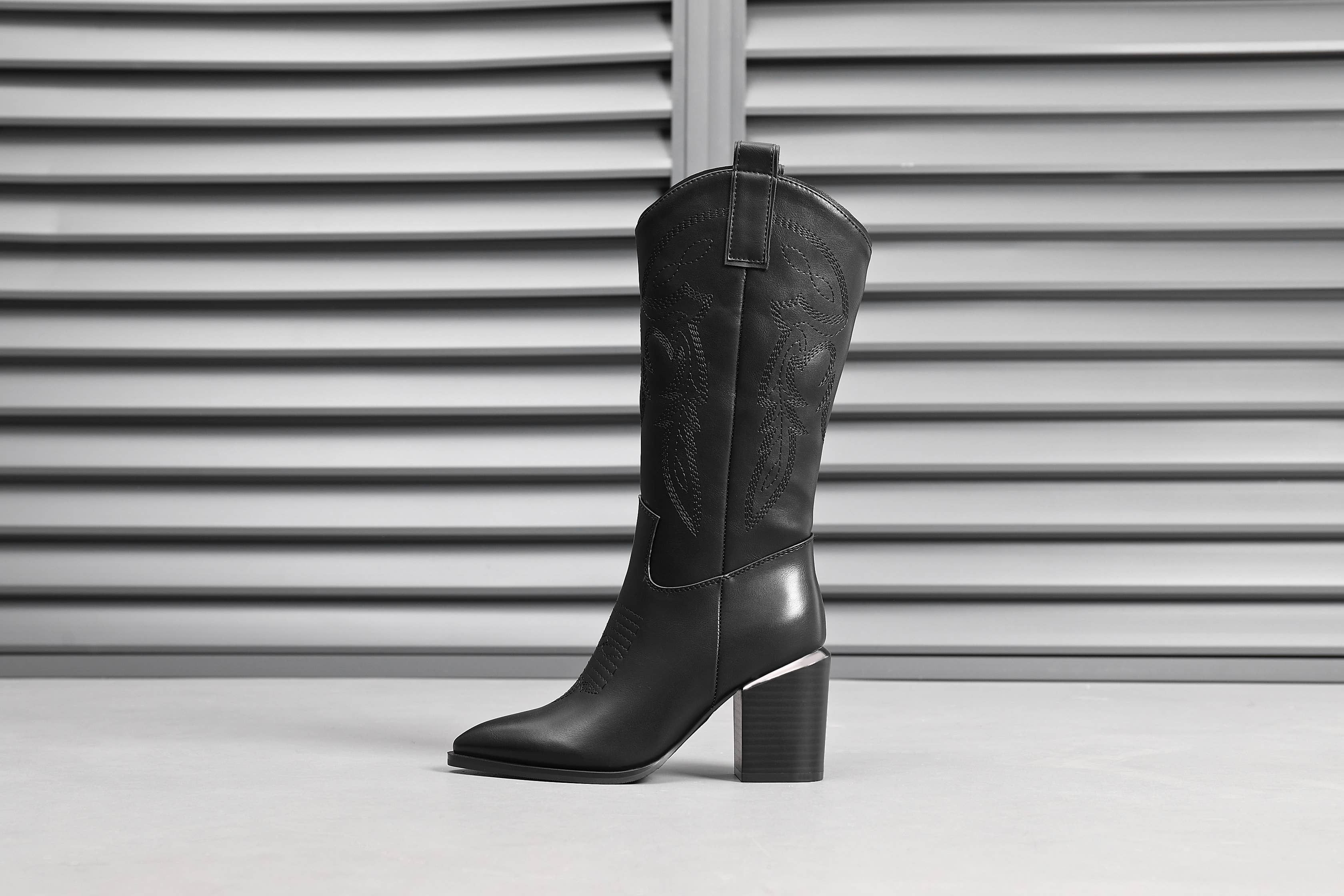 Top Staka - Wholesale Cowboylaarzen - Dames - A2374 Dames cowboylaarzen met hoge kniehoge schacht4