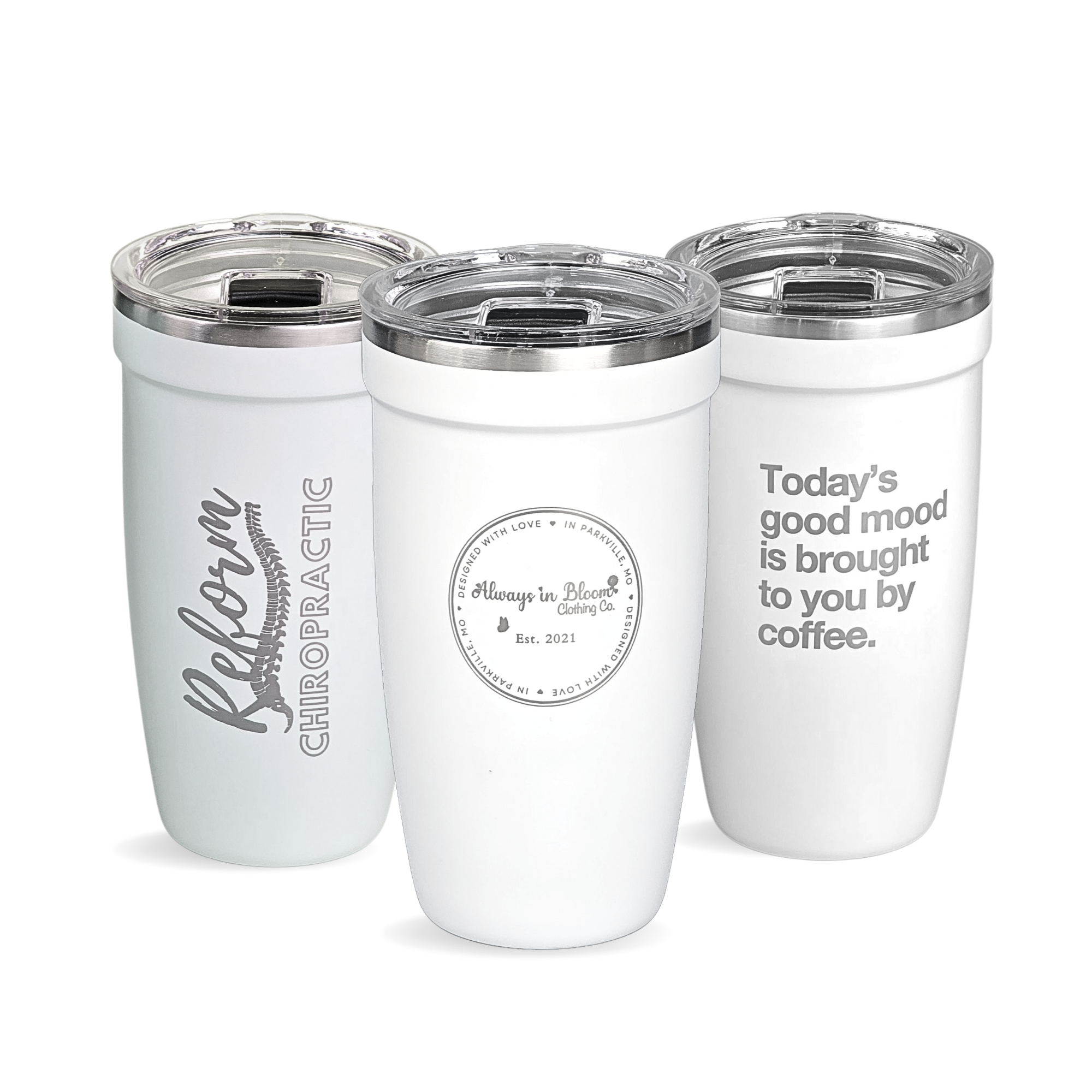 LAMOSE - Wholesale Insulated Mug/Tumbler - Custom Laser Engraved Tumbler Coffee Shop Logo Leakproof Lid13