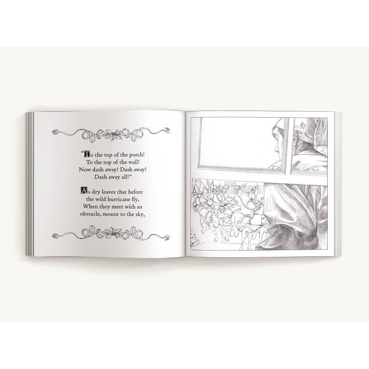 HarperCollins Focus - Wholesale Coloring & Activity Book - Adult - The Night Before Christmas Coloring Book (Classic Edition)4