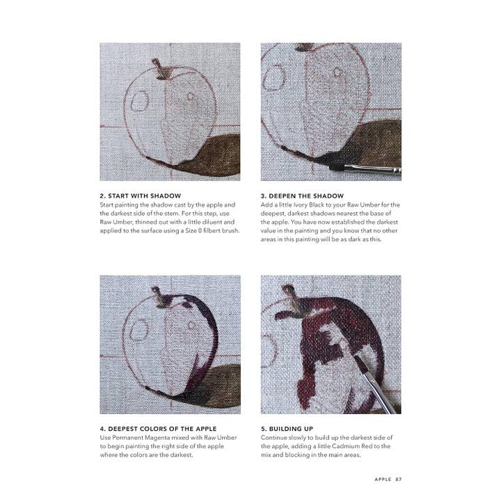 Fox Chapel Publishing - Wholesale Arts & Entertainment - Easy Oil Painting - Beginner Tutorials for Small Still Life3