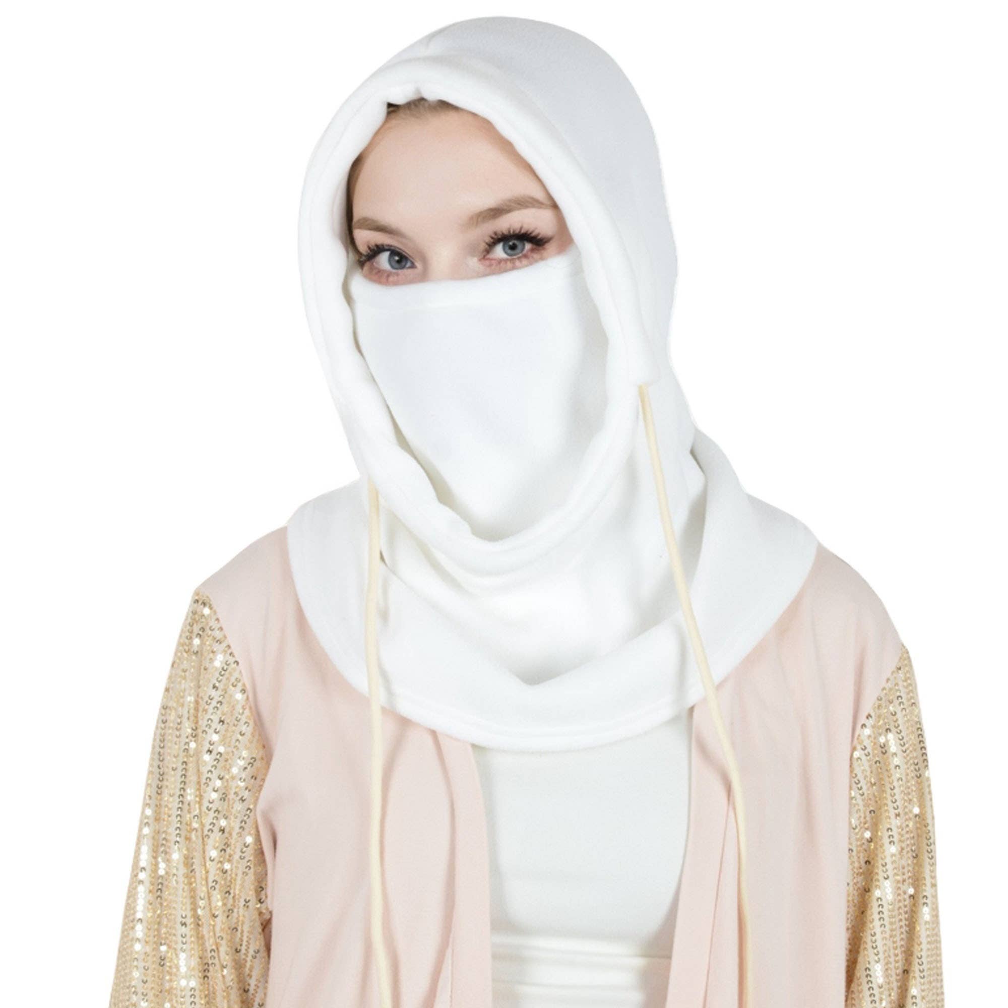 AK Brand - Wholesale Balaclava - Women's - Winter Fleece Face Mask Balaclava Warm Neck Face Cover Hat6