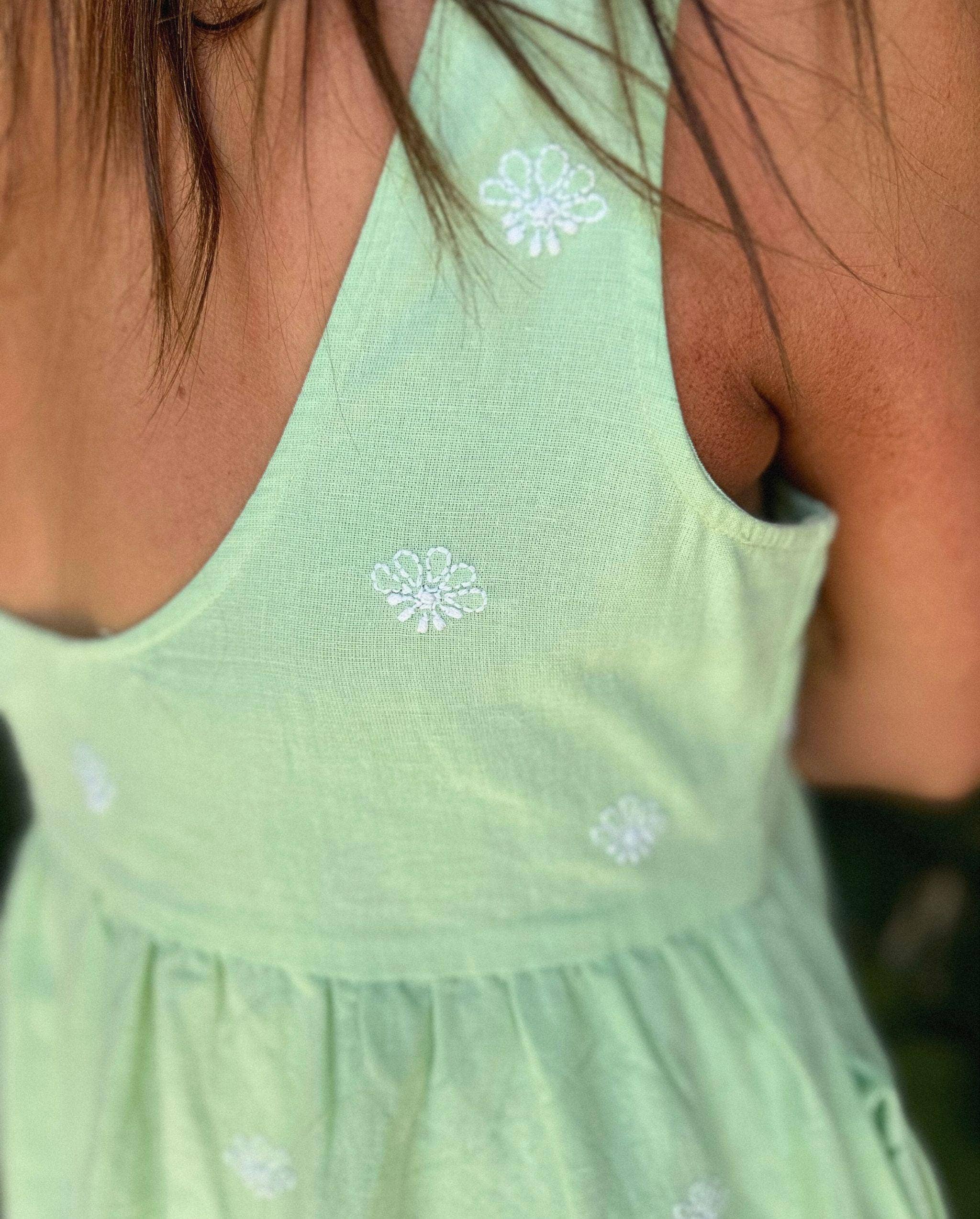 Kaasida | Women Fashion Boutique - Wholesale Dress - Women's - Fiza Linen Midi Dress12