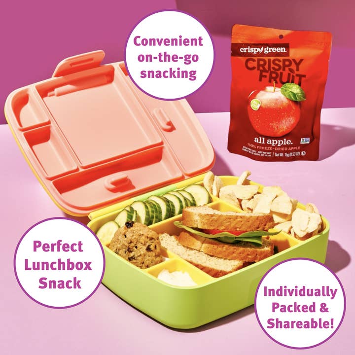 Crispy Green - Wholesale Dried/Dehydrated Fruit - Freeze Dried Apple 15g, Single6