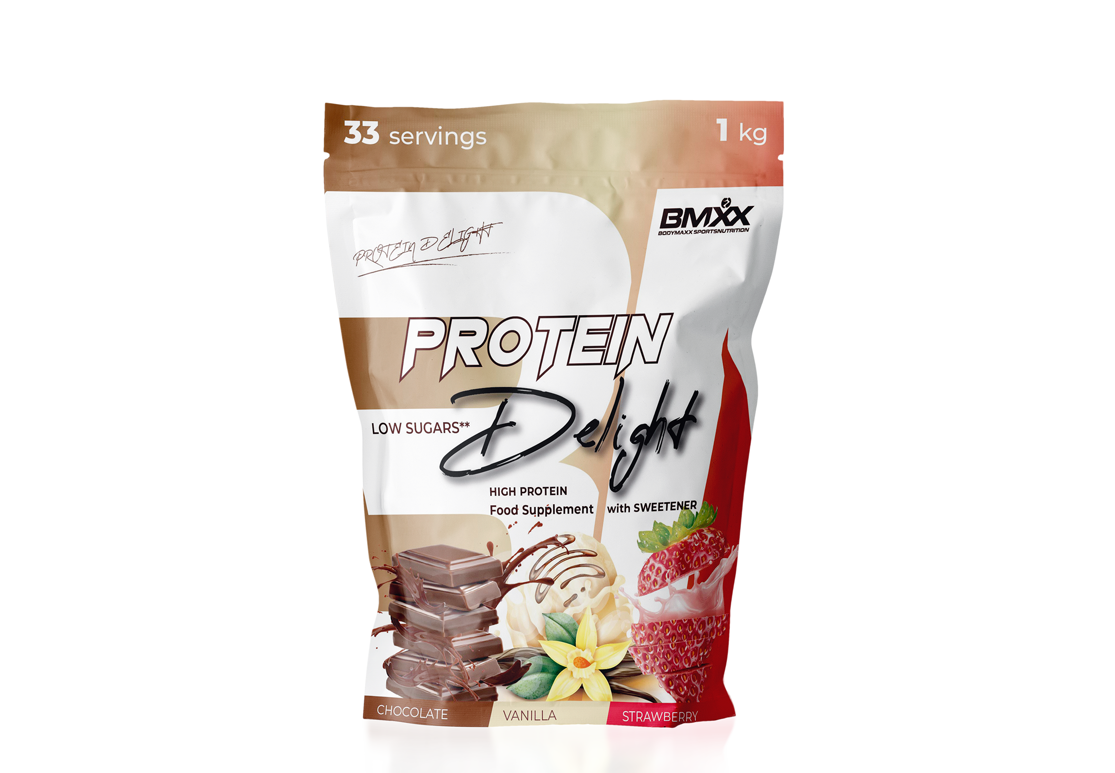 BMXX Sports Nutrition - Wholesale Protein/Superfood Powder - PROTEIN DELIGHT 80% - 1000g0