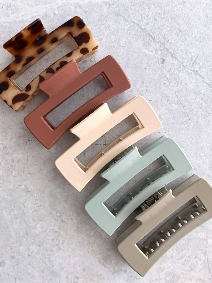 The Natural Collection - 25 Hair Claw Clip Pack for wholesale by Saige Collective