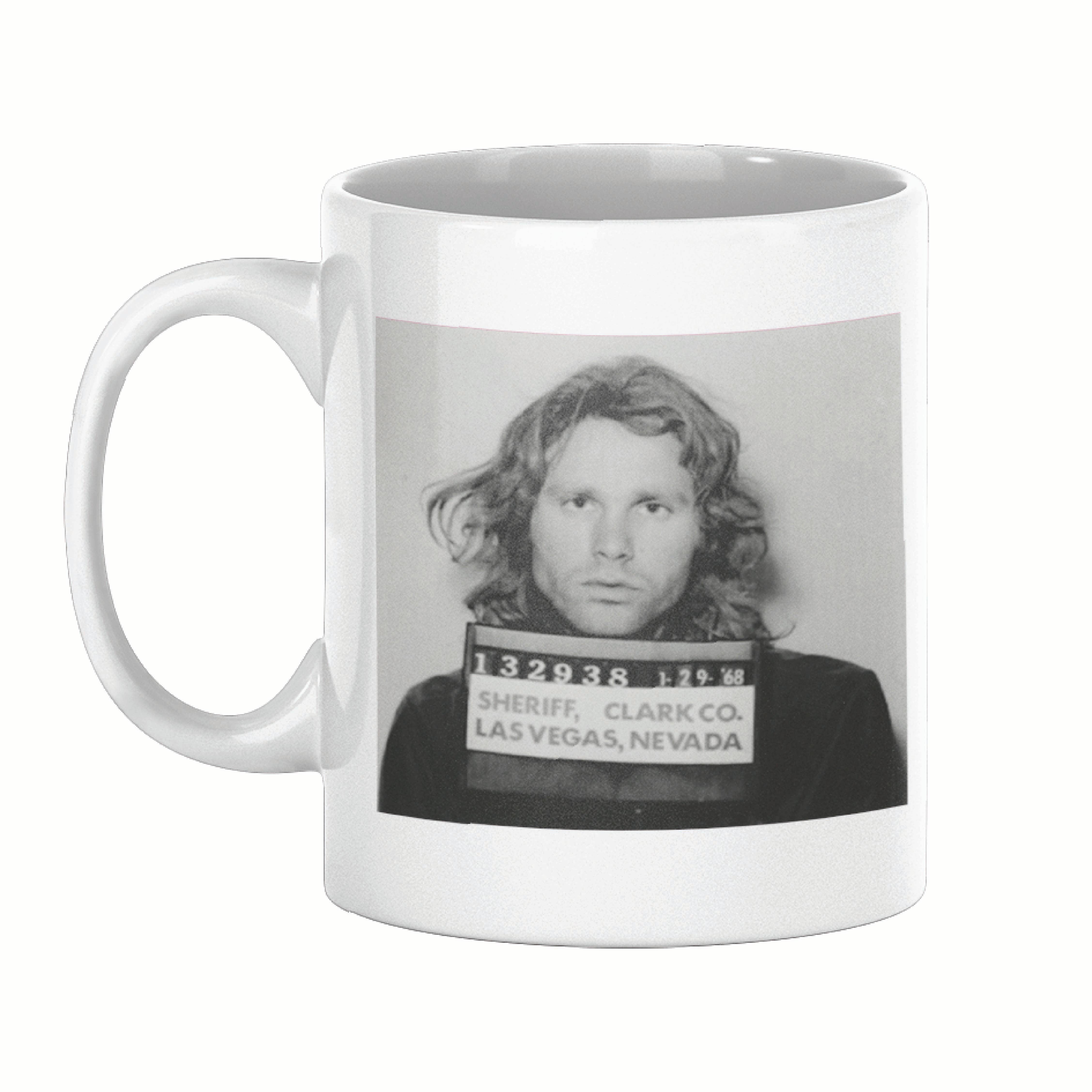 Lucky Mfg. Co. - Vente Tasse à café - Tasse Mugshot Jim Morrison0