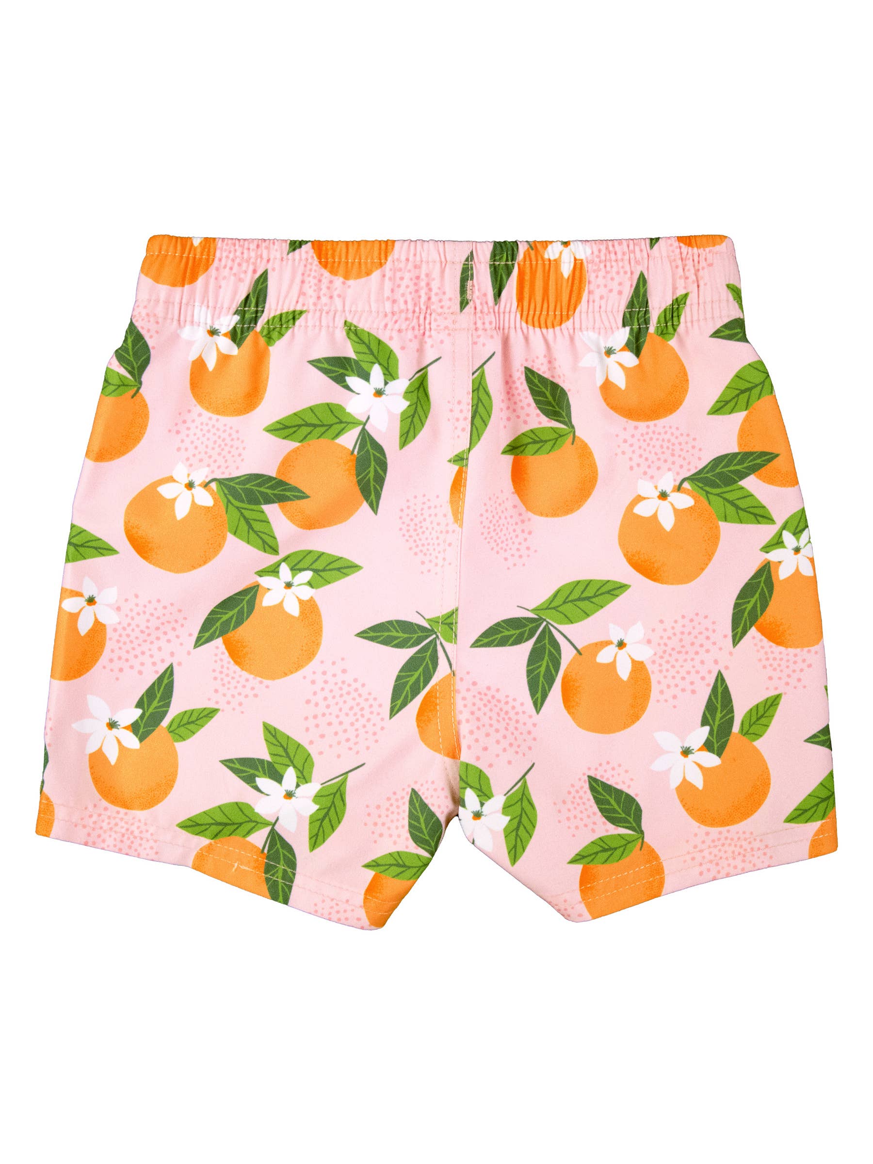 Pink Boys Orange You The Sweetest Swim Trunks for wholesale on Faire1