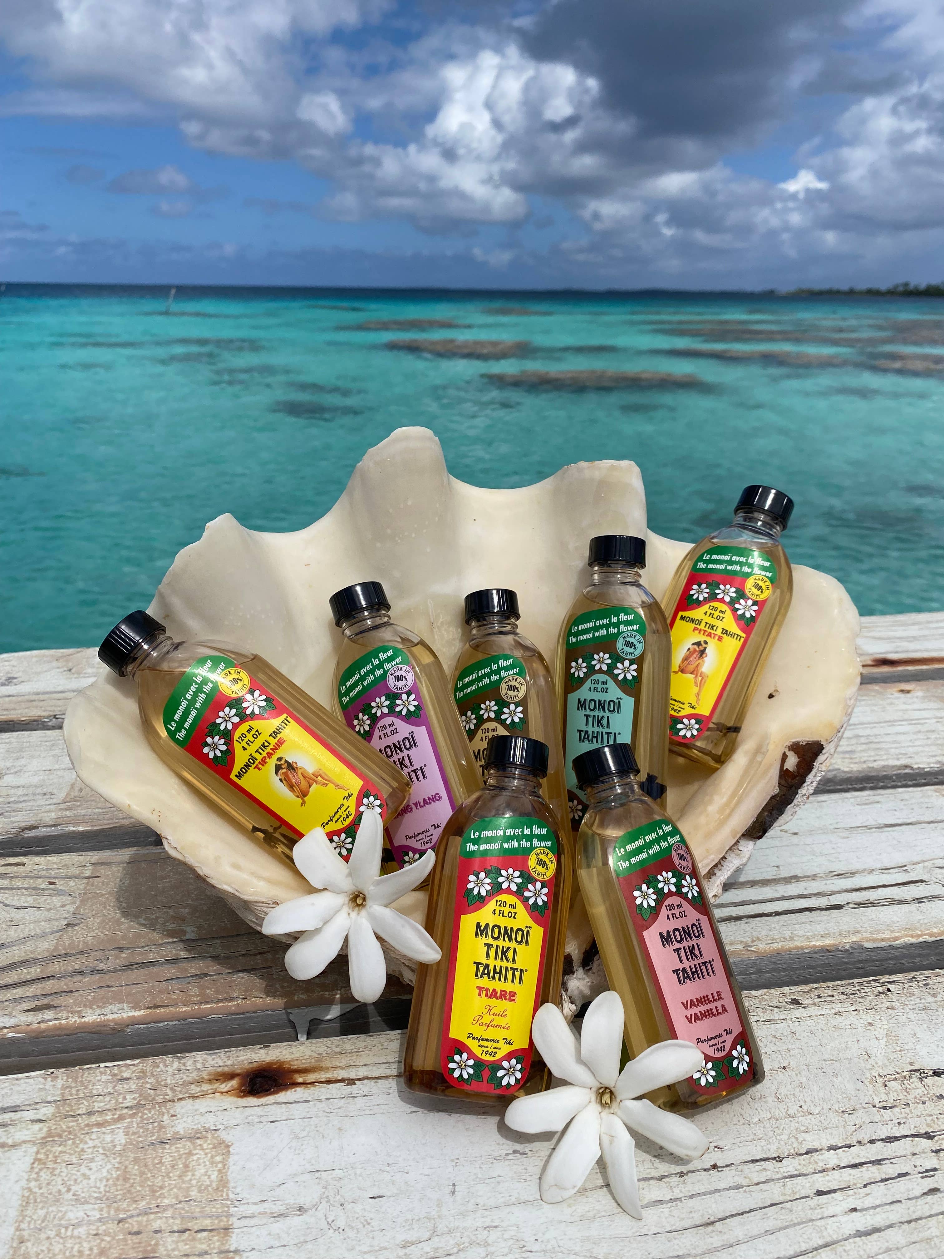 Monoi Tiare Tahiti - Wholesale Bath/Body Oil - Monoi Tipanie Coconut Oil8