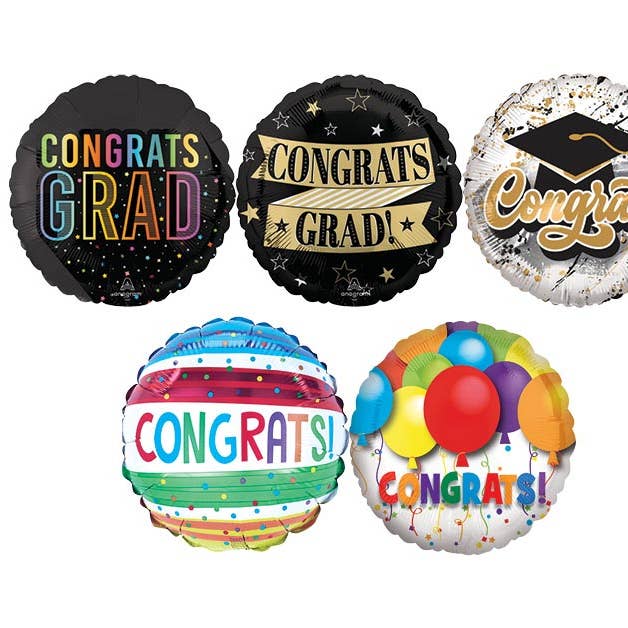 Sumptuous Gifts - Wholesale Balloon - 4" - Air Filled Pre Grad/Congratulations Assortment0