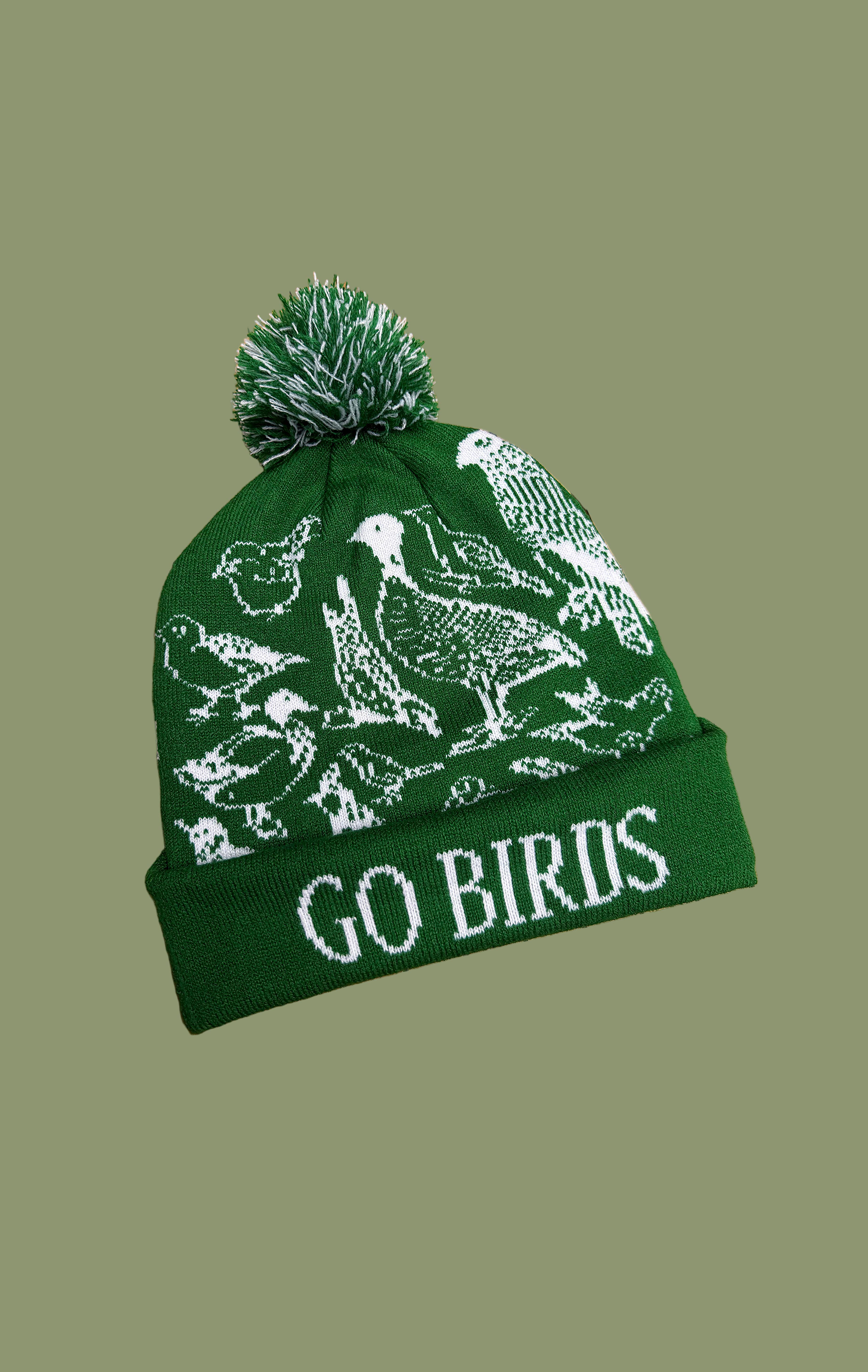 Dainty Studios - Wholesale Beanie - Women's - Go Birds Pom Pom Beanie