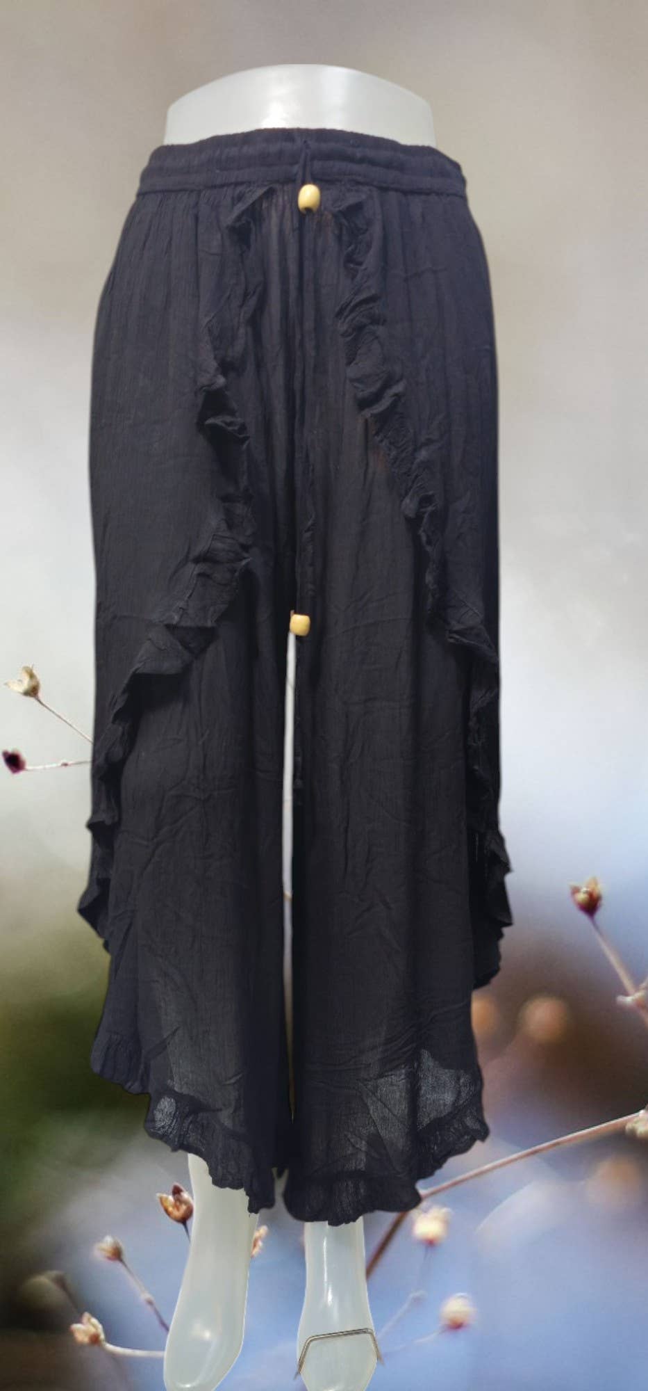 marche indien - Wholesale Broek - Dames - Dhoti-broek met tie-dye, Indiase zomerse broek0