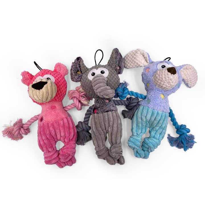 Steel Dog USA LLC - Wholesale Pet Plush Toy - Dog - Polka Dot Pal Bear